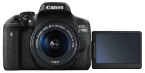 Canon EOS 750D 24.2MP WiFi Touch Screen DSLR Digital Camera Price and Specifications
