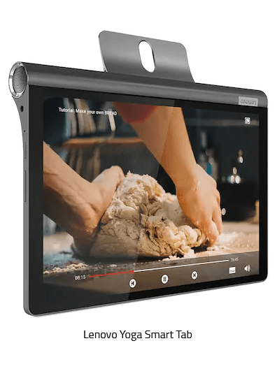 Lenovo Yoga Smart Tab Price in Bangladesh 2020, Reviews and Full Specs. Lenovo Yoga Smart Tab Price in Bangladesh 2020 & Full Specifications. Lenovo Yoga Smart Tab BD Price, Full Specifications & Reviews. Lenovo upcoming Tab 2020. It with comes single 8 MP primary camera and single 5 MP secondary camera. This Tab feature is 10.1 inches IPS LCD capacitive touchscreen, 16M colors display. Iron Grey Color are available. It runs Android 9.0 (Pie) operating system. It’s powered by Qualcomm SDM439 Snapdragon 439 (12 nm) chipset, Adreno 505 GPU and Octa-core (2x2.0 GHz Cortex-A53 & 6x1.45 GHz Cortex A53) processor. It has 4 GB RAM, internal memories are 64 GB and microSD, up to 256 GB. It has a Non-removable Li-Po 7000 mAh battery. Other’s features WLAN, Bluetooth, GPS,  Sensor (accelerometer) etc. Lenovo Tab Price in Bangladesh 2020. Lenovo Yoga Smart Tab price in USA, price in Europe and price in India is not available here. We don’t guarantee that the data of this page is 100% correct. We have to try and share the newest info on a smartphone, specifications, latest price, latest update, news, reviews and showroom locations in Bangladesh. Latest updated Lenovo Yoga Smart Tab Official price in Bangladesh Full Specifications, Rating and Reviews.
